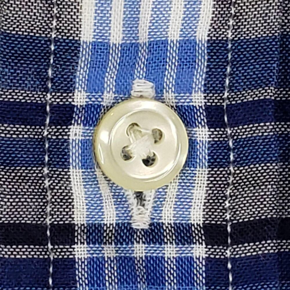 Polo Ralph Lauren Shirt Oxford Button Down LS Men’s Size Small S Blue Plaid - Picture 5 of 9